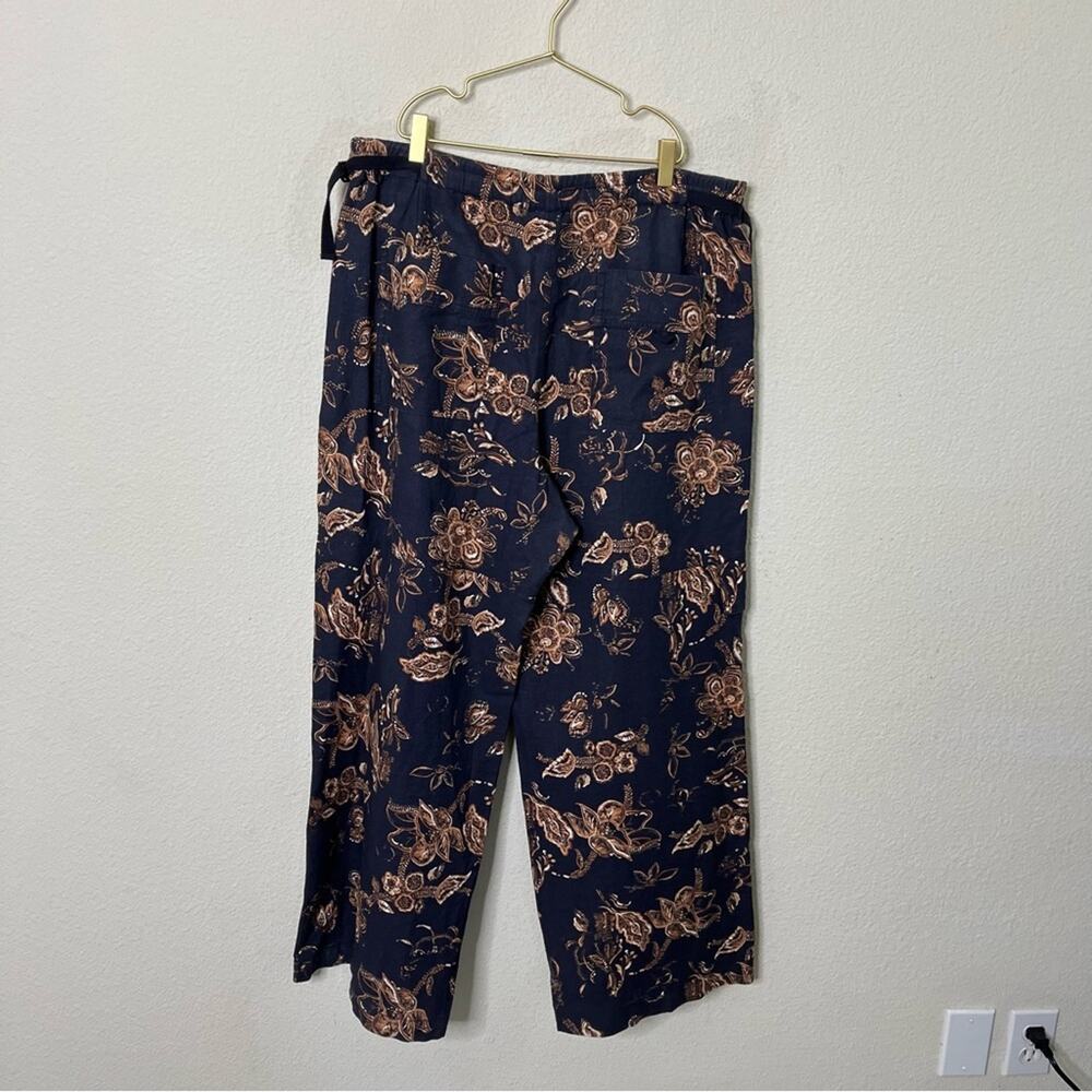 Anthropologie Pilcro Beach‎ Cargo Linen Pants Womens Size L - Picture 6 of 9